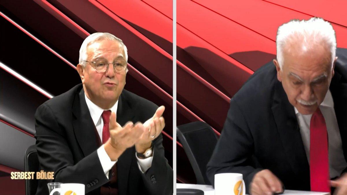 Doğu Perinçek, Orhan Uğurluoğlu'yla tartışınca programdan ayrıldı