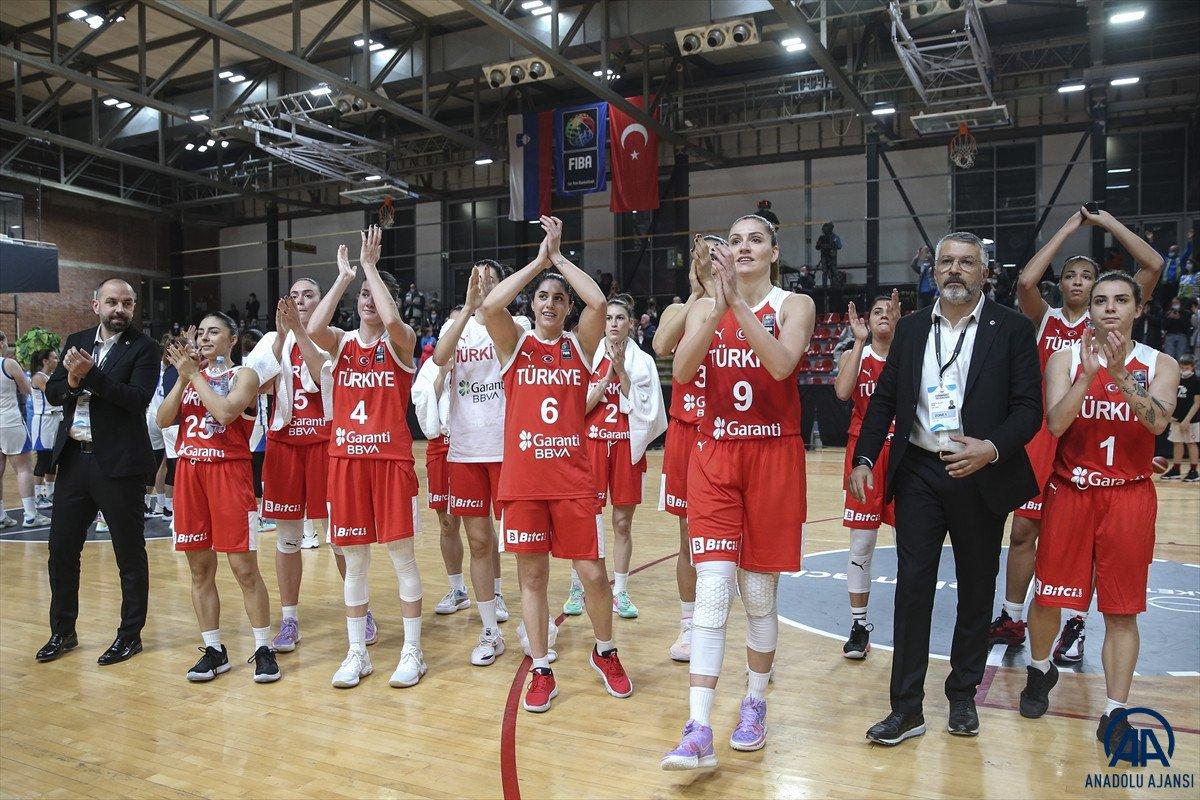 Potanın Perileri, Avrupa Şampiyonası Elemeleri ilk maçında Slovenya'yı yendi