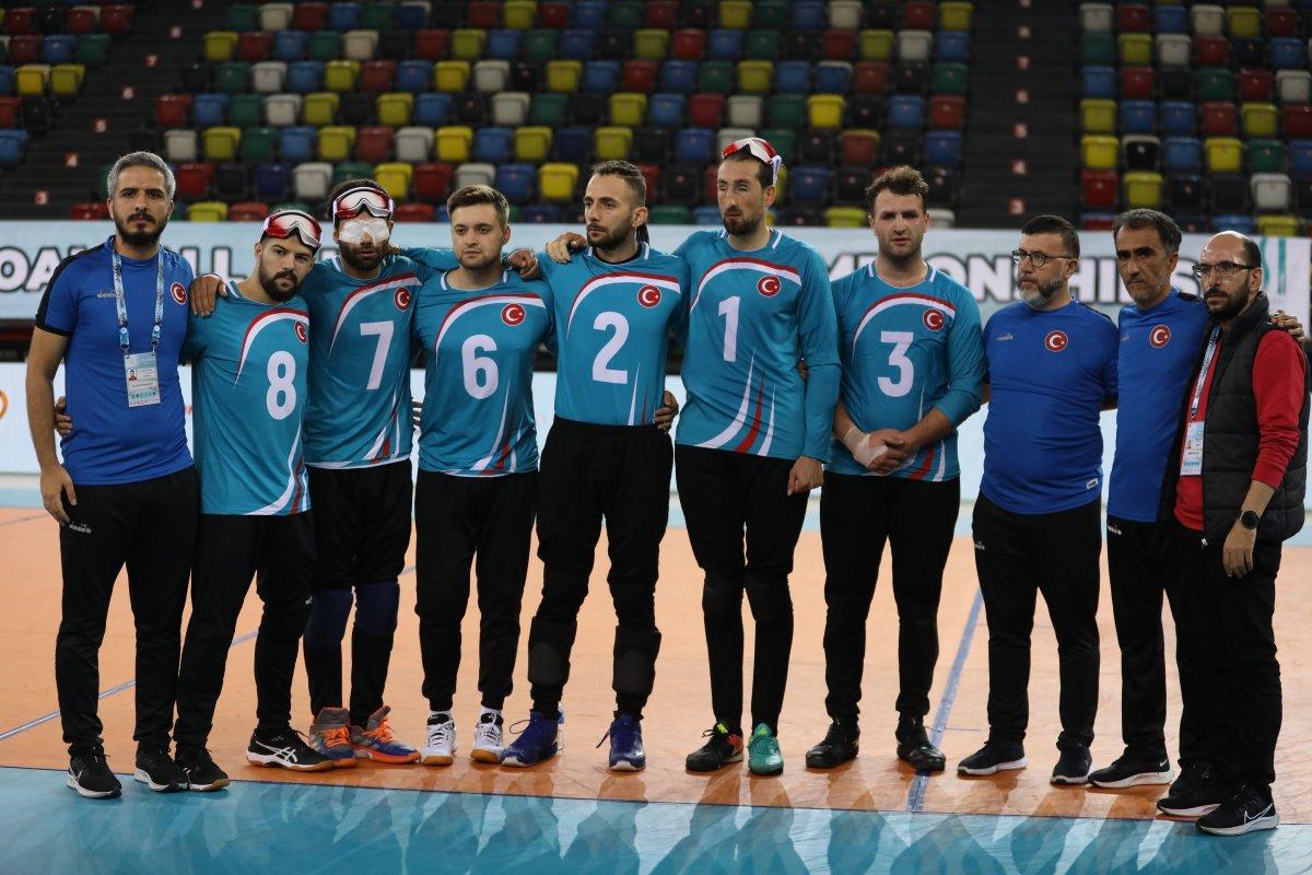 Golbolde Avrupa'ya damga vurduk