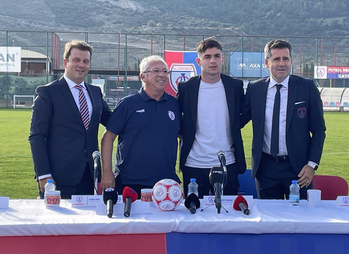 Bundesliga'ya transfer olan Altınordulu futbolcu Burak İnce: Hayalim Barcelona