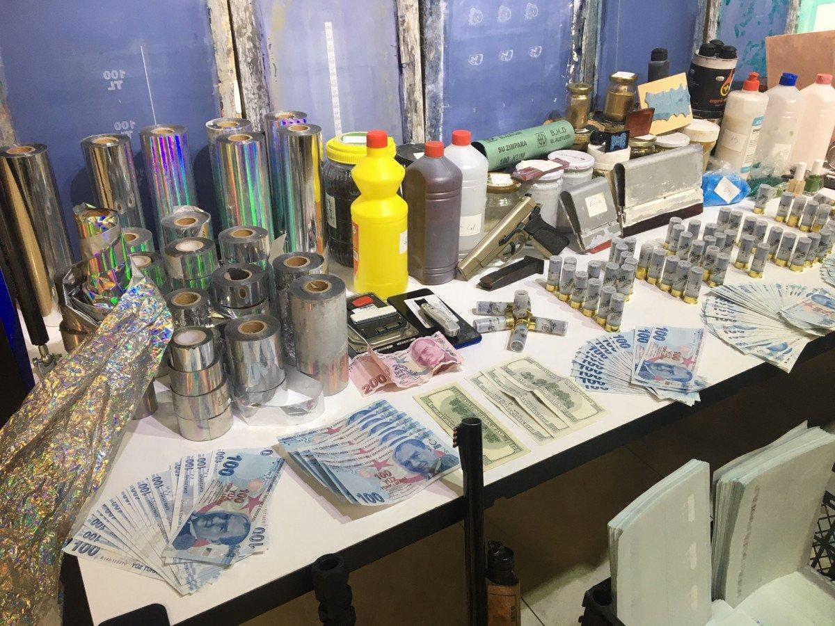 Ankara'da sahte para çetesine operasyon: 11 gözaltı