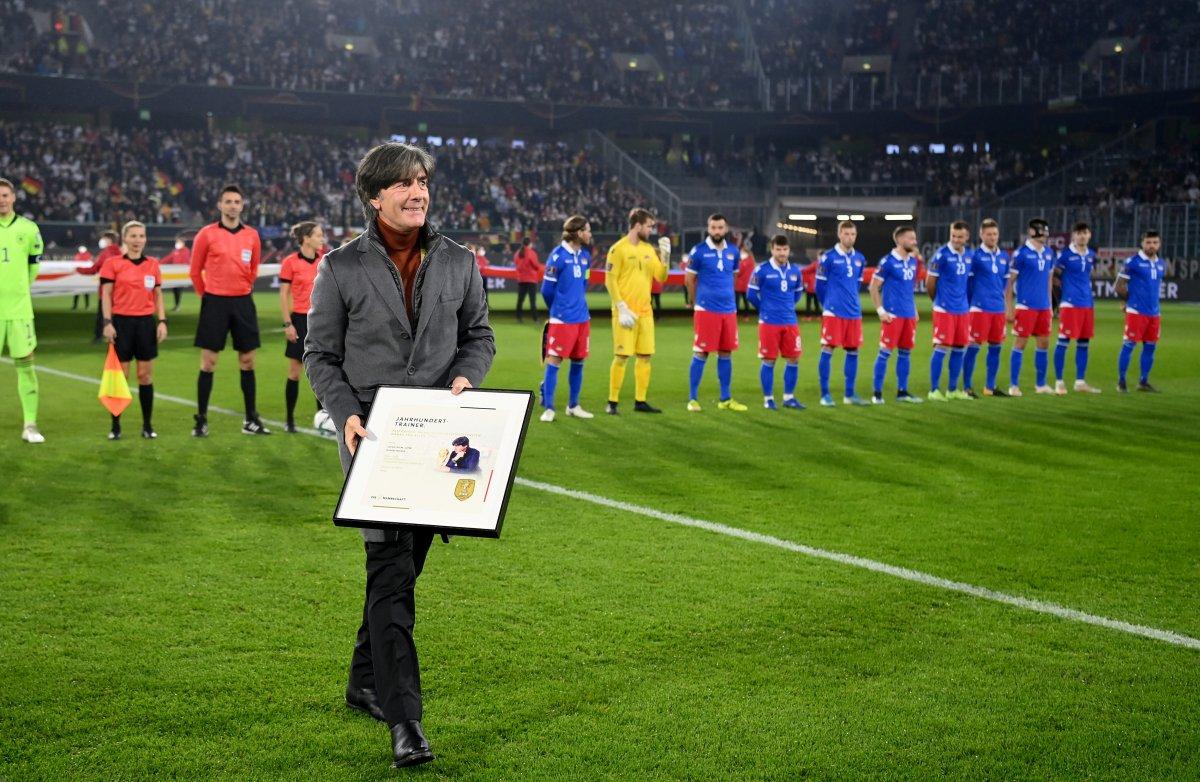 Almanya Milli Takımı, Joachim Löw'e veda etti