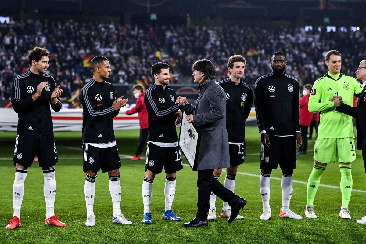 Almanya Milli Takımı, Joachim Löw'e veda etti