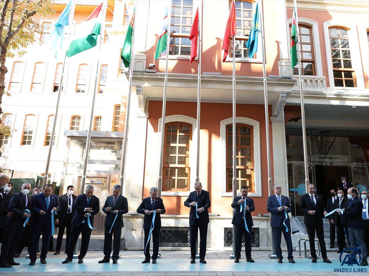 Türk Konseyi Genel Sekreterliği binasının resmi açılışı yapıldı