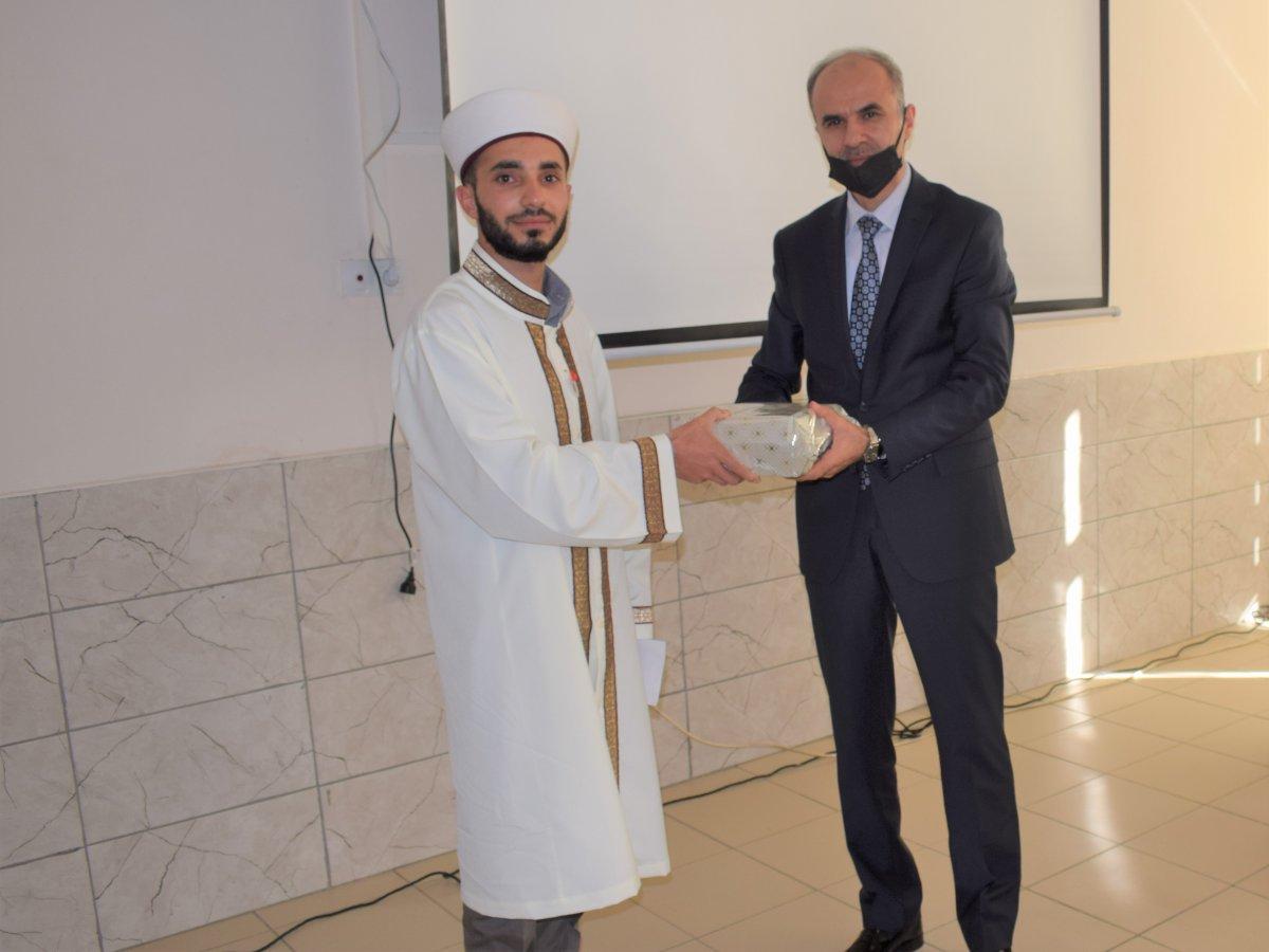 Kahramanmaraş'ta cezaevine düşen genç, hafız oldu