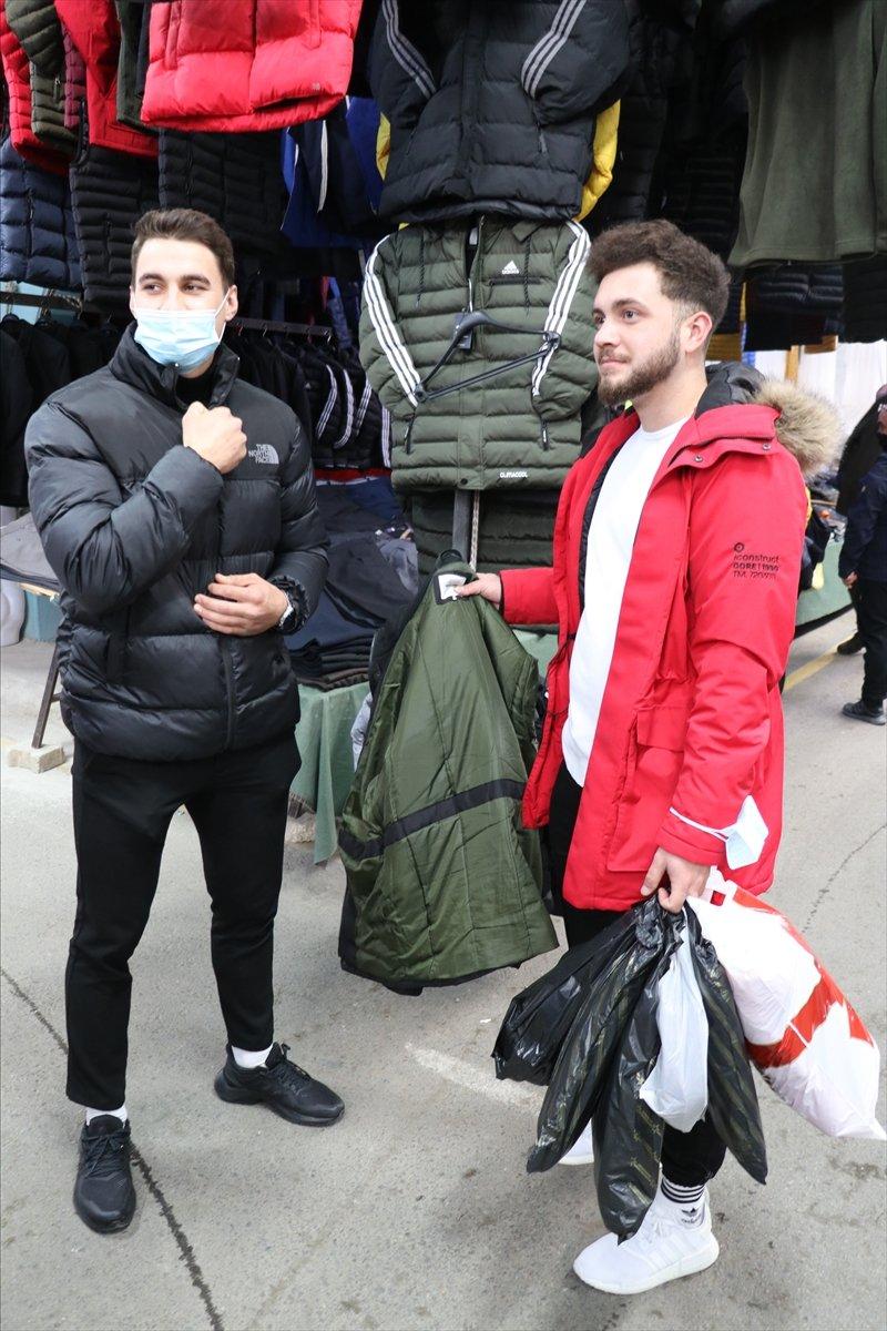 Yunan ve Bulgar turistlerin kışlık alışverişte tercihi Edirne'deki sosyete pazarı