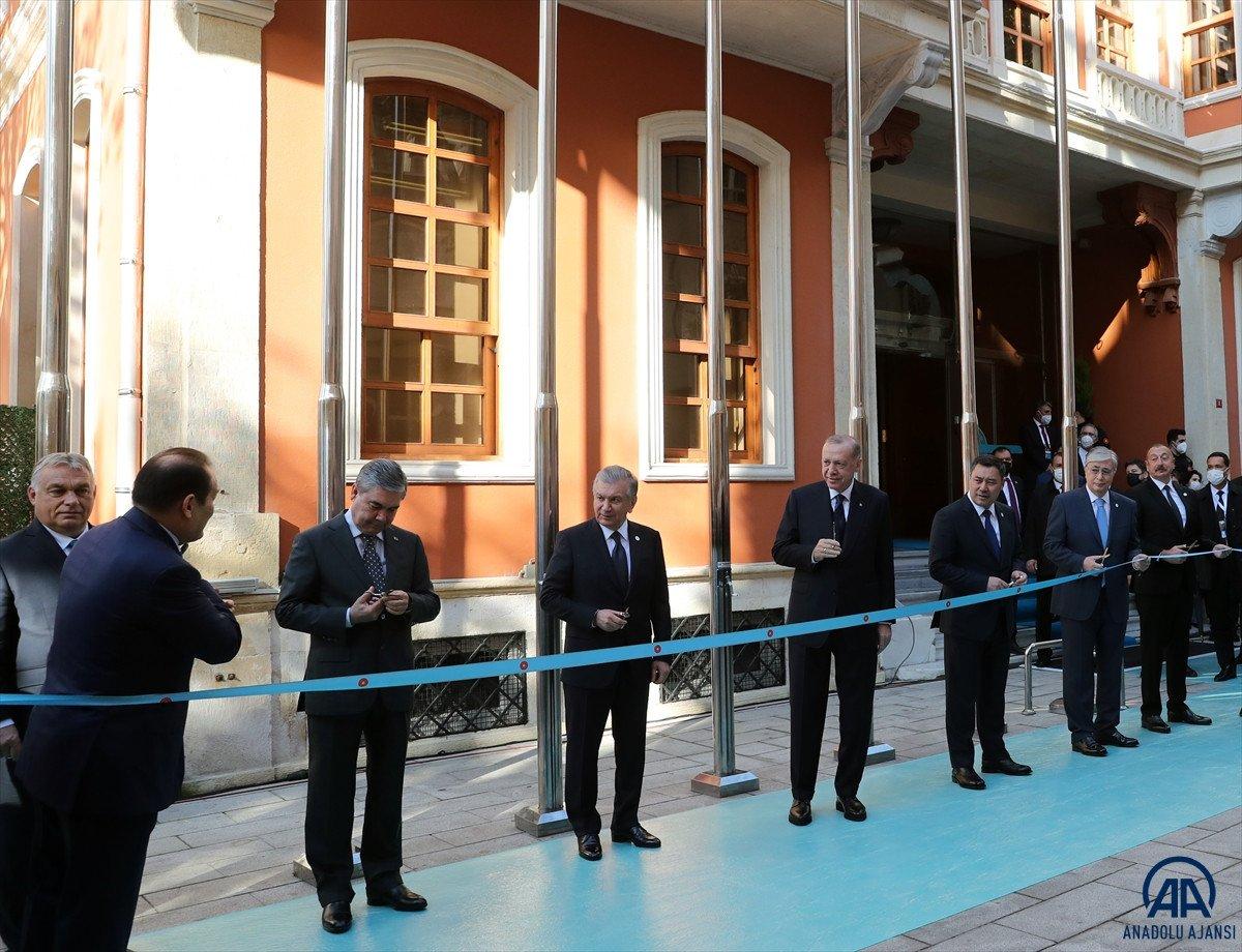 Türk Konseyi Genel Sekreterliği binasının resmi açılışı yapıldı