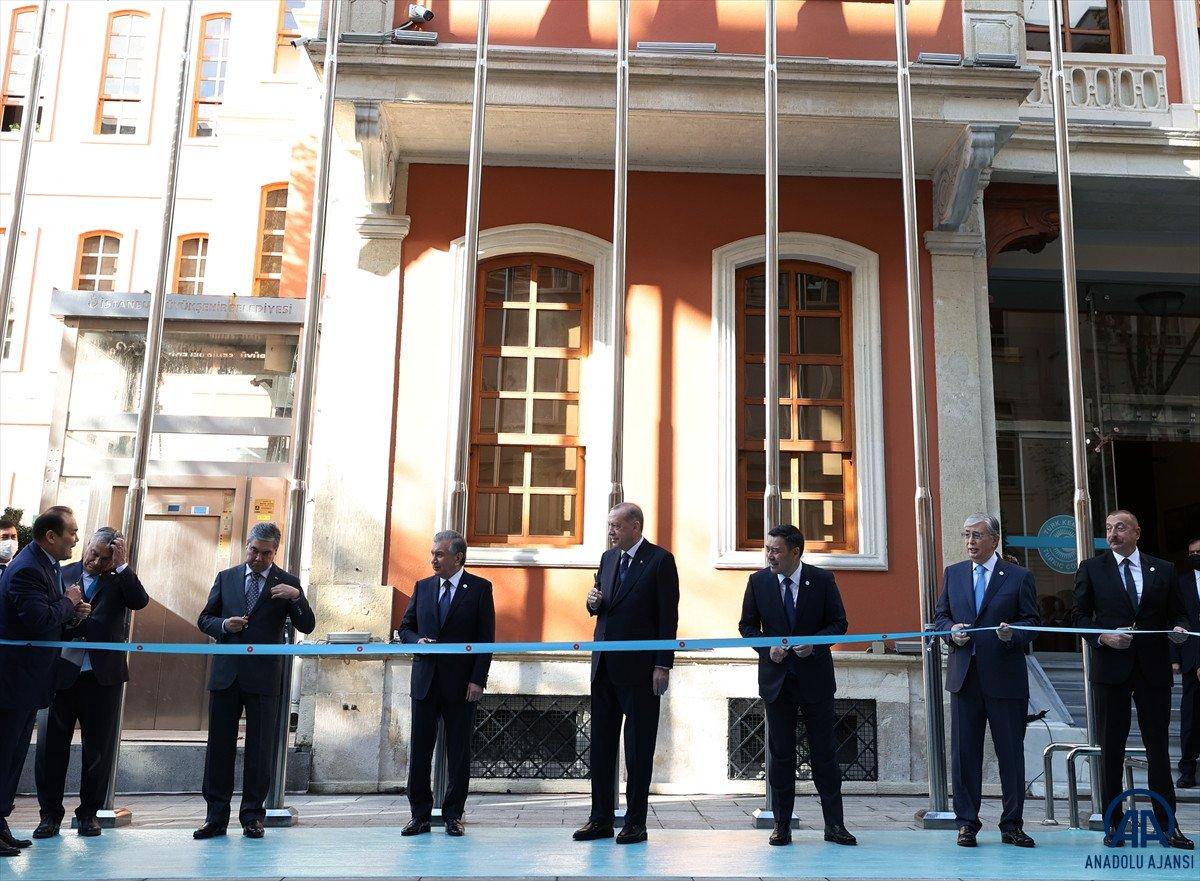 Türk Konseyi Genel Sekreterliği binasının resmi açılışı yapıldı