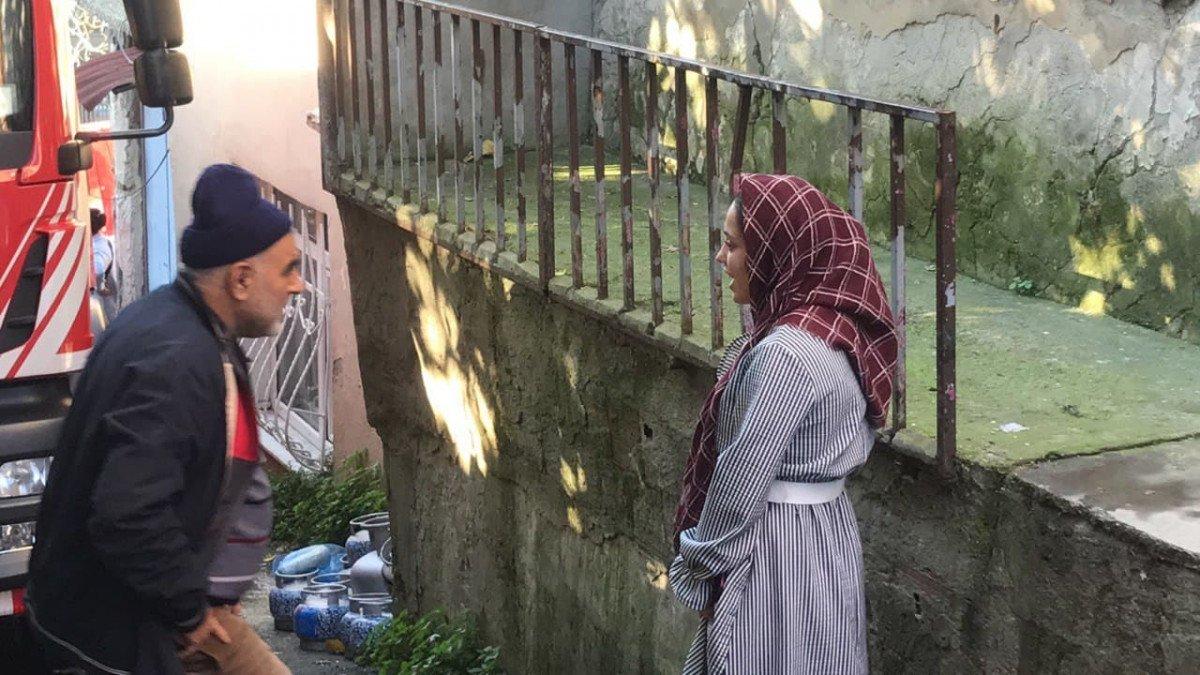 Beyoğlu'nda düğün günü evleri yandı