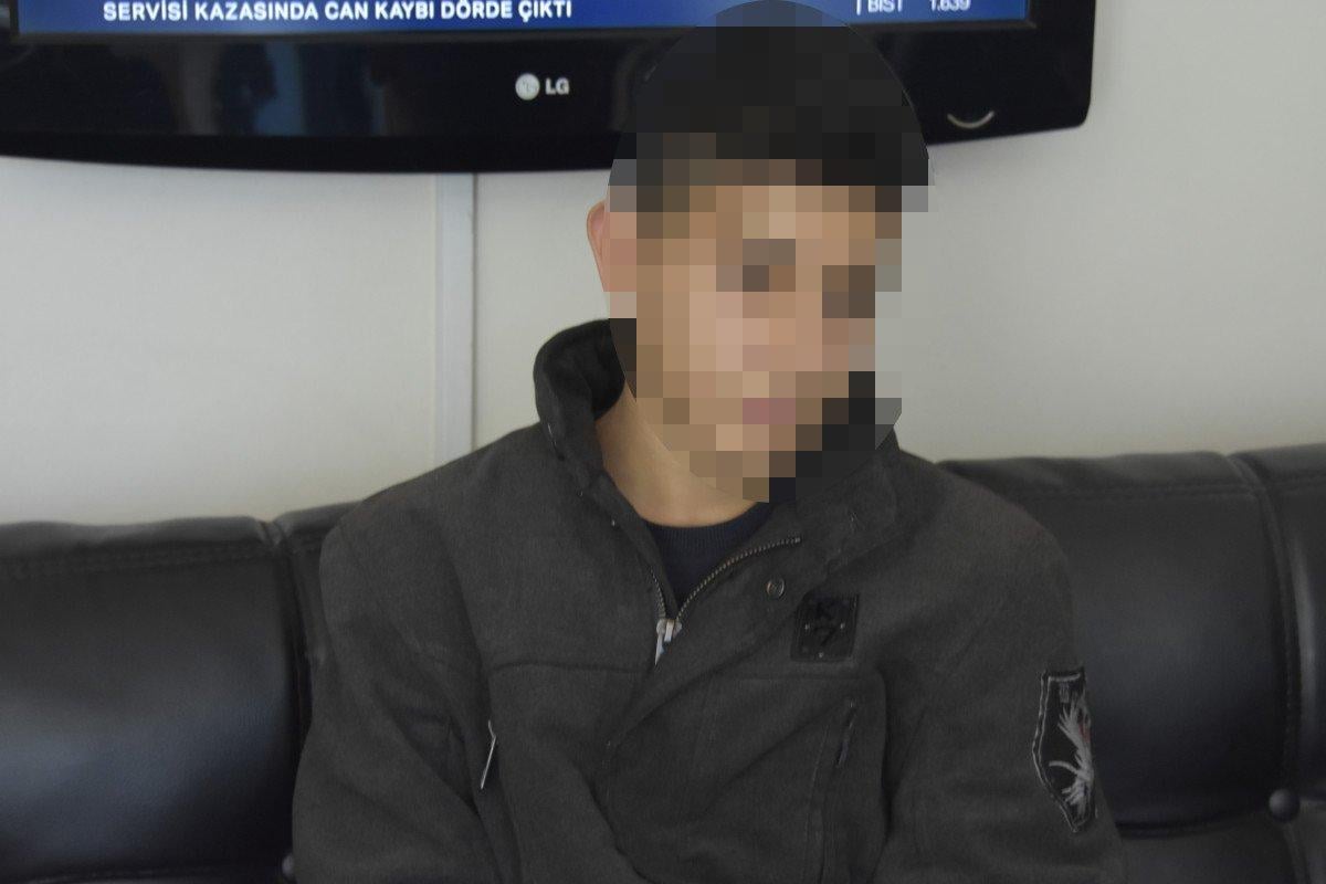 Konya’da ustadan çırağa copla dayak