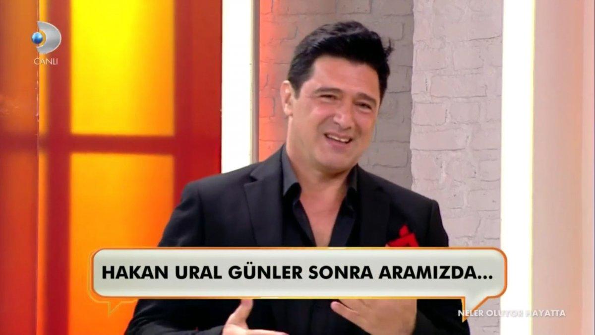 Hakan Ural, stüdyoya geri dönünce gözyaşlarına hakim olamadı