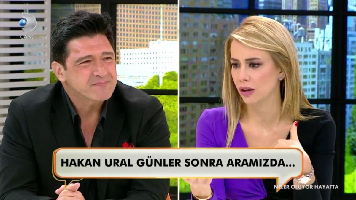 Hakan Ural, stüdyoya geri dönünce gözyaşlarına hakim olamadı
