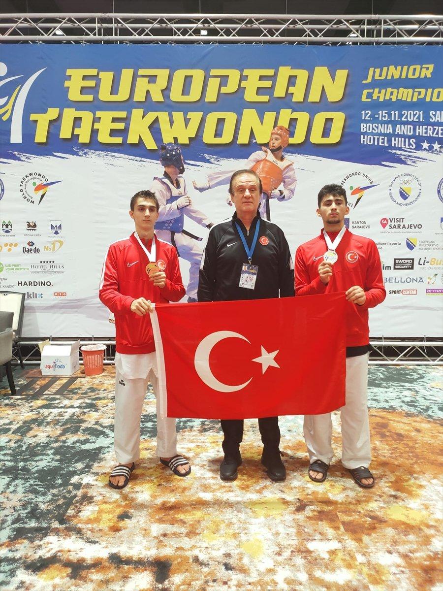 Milli tekvandocu Ömer Faruk Dayıoğlu altın madalyanın sahibi oldu