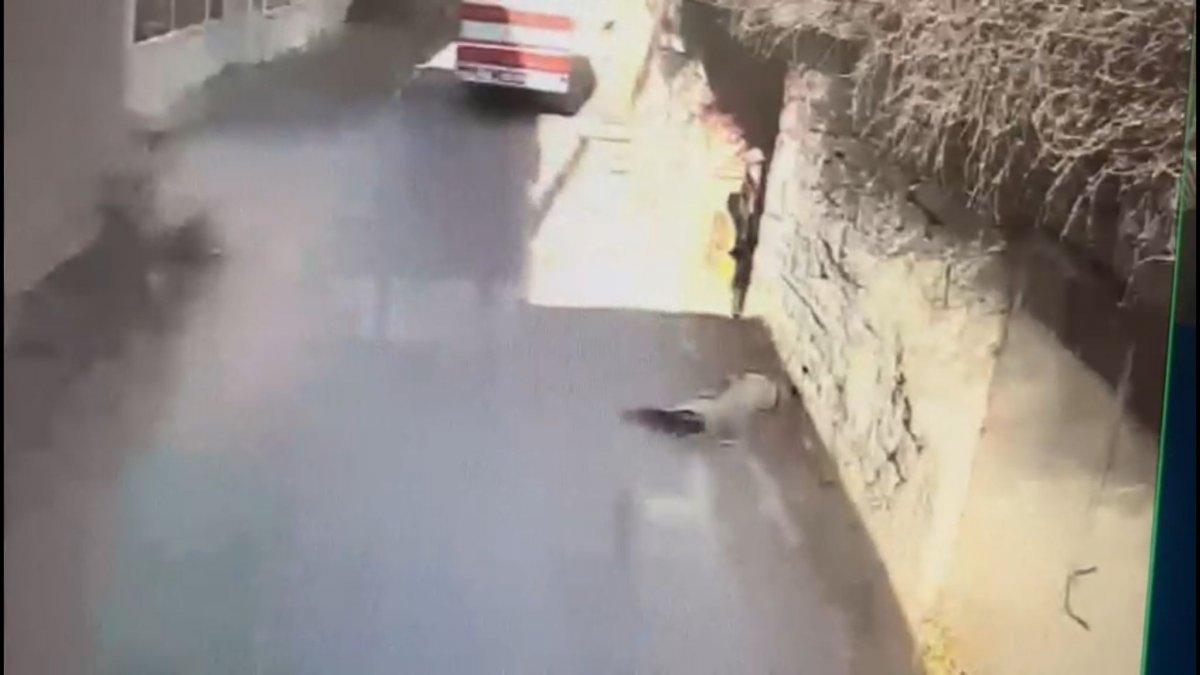 Isparta’da köpeğe çarptı, yoluna devam etti