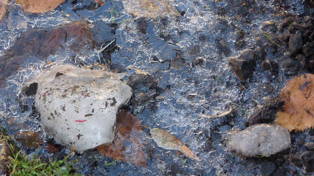 Ardahan'da hava sıcaklığı, eksi 9 dereceyi gördü