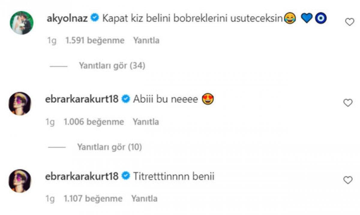 Zehra Güneş'in derili kombini dikkat çekti