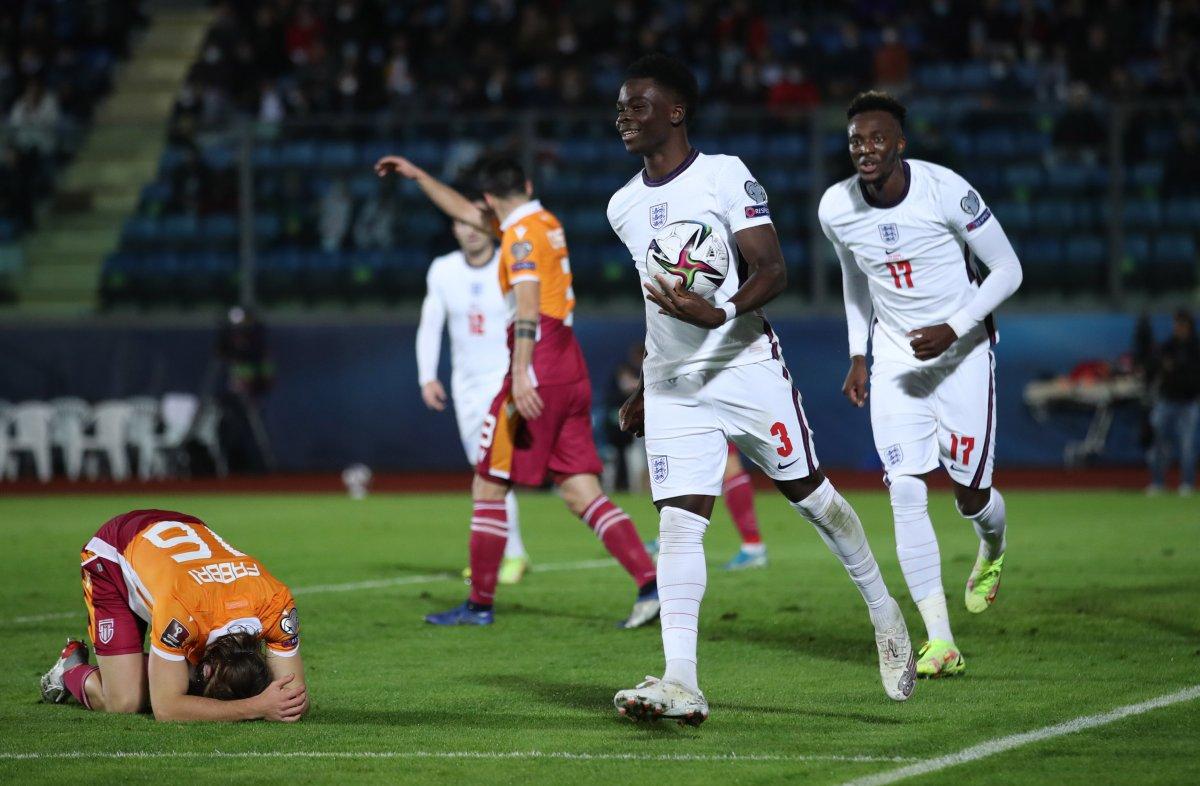 İngiltere, San Marino'yu farklı yendi