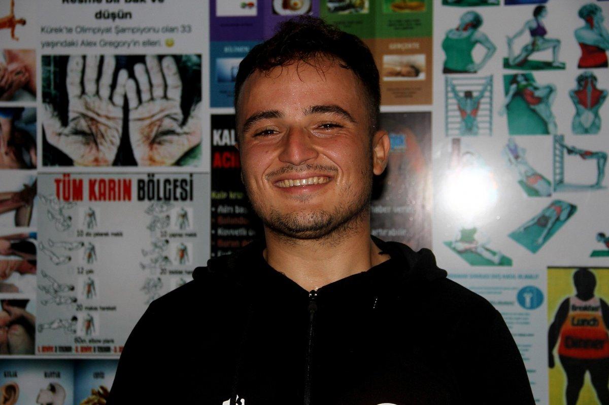 Muğla’da 77 kilo veren Hulusi’nin hedefi milli takım