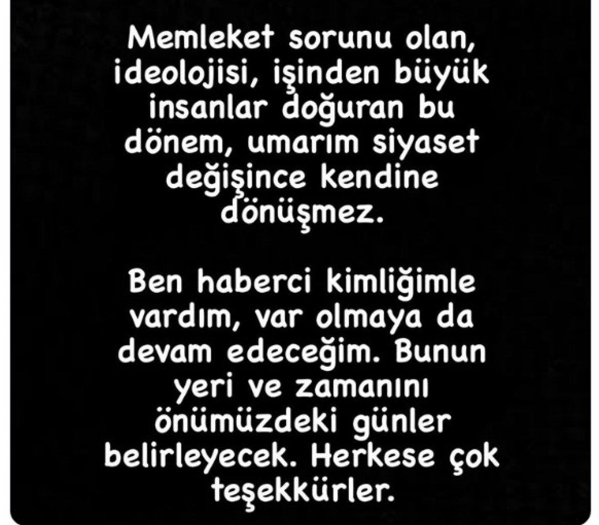 KRT, Bahar Feyzan ile yollarını ayırdı