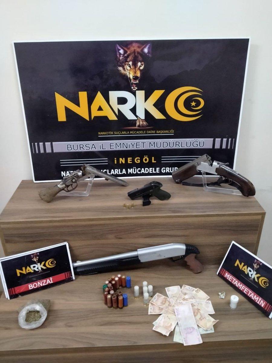 Bursa'daki uyuşturucu operasyonunda 2 tutuklama