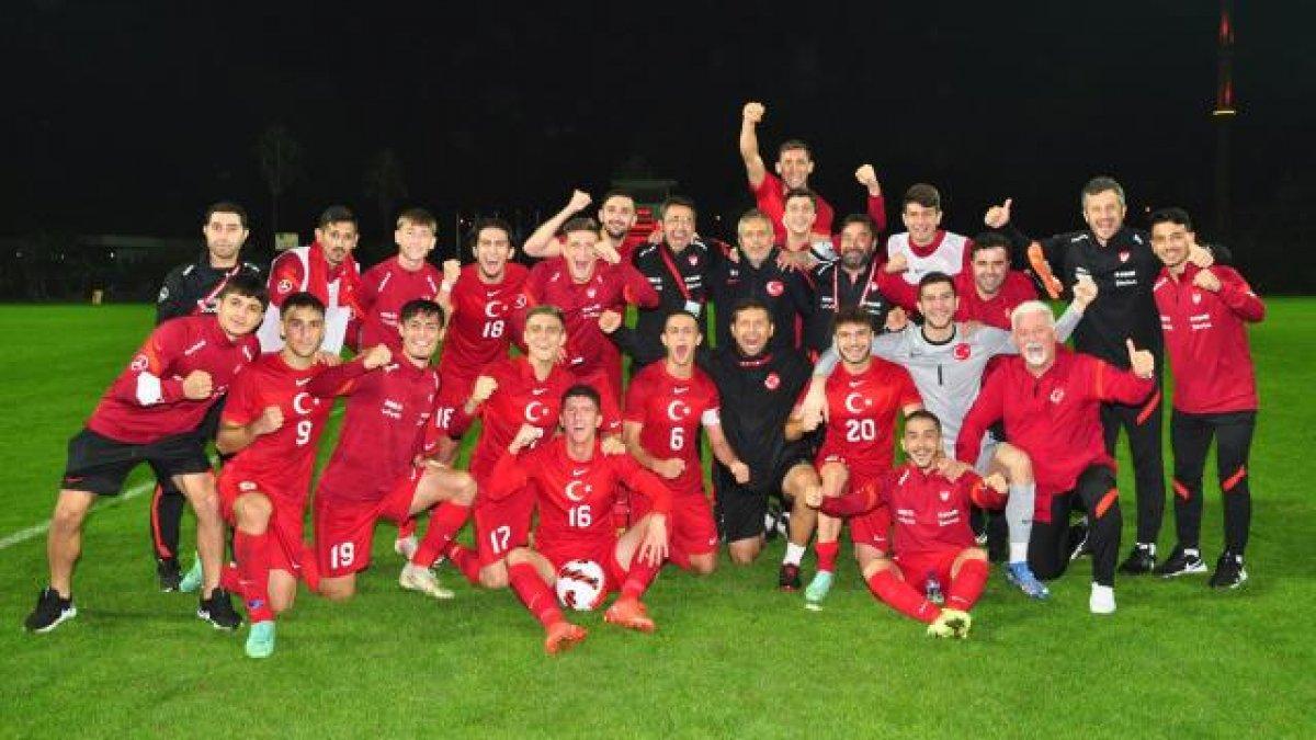 19 Yaş Altı Milli Futbol Takımı Avrupa'da Elit Tur'da