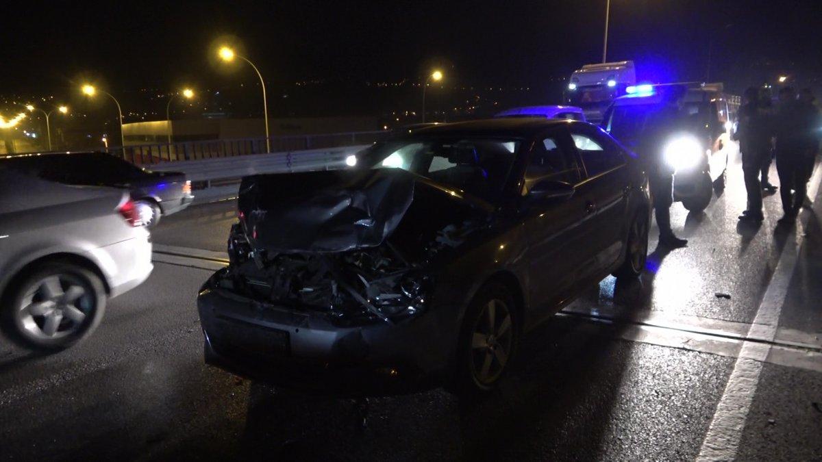 Samsun’da 14 araç birbirine girdi