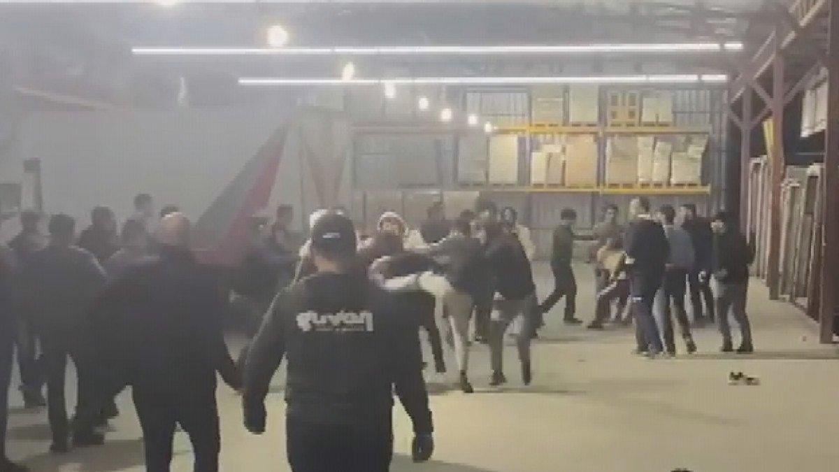 Esenler'de Türkmenistanlılar ile Afganistanlılar birbirine girdi