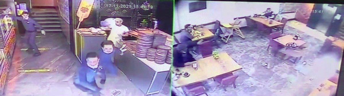 Depremde korkudan bayılan kadın kameraya böyle yansıdı