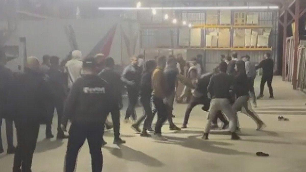 Esenler'de Türkmenistanlılar ile Afganistanlılar birbirine girdi