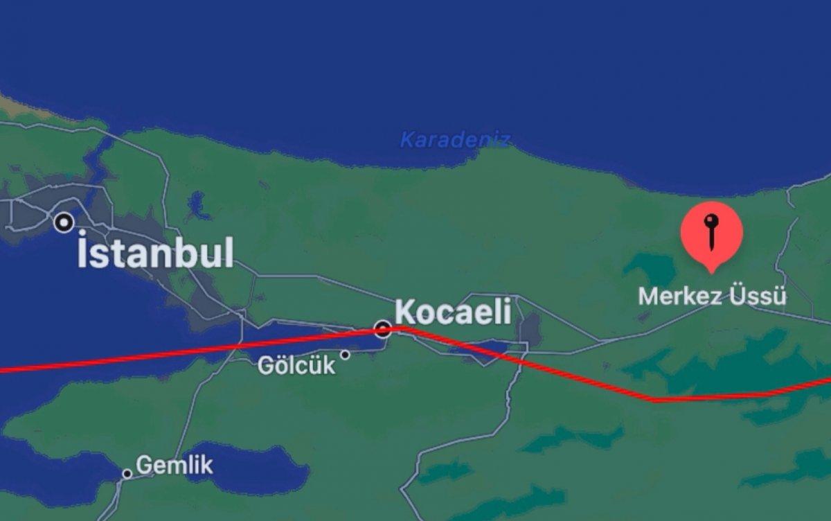 İstanbul ve çevresinde hissedilen deprem
