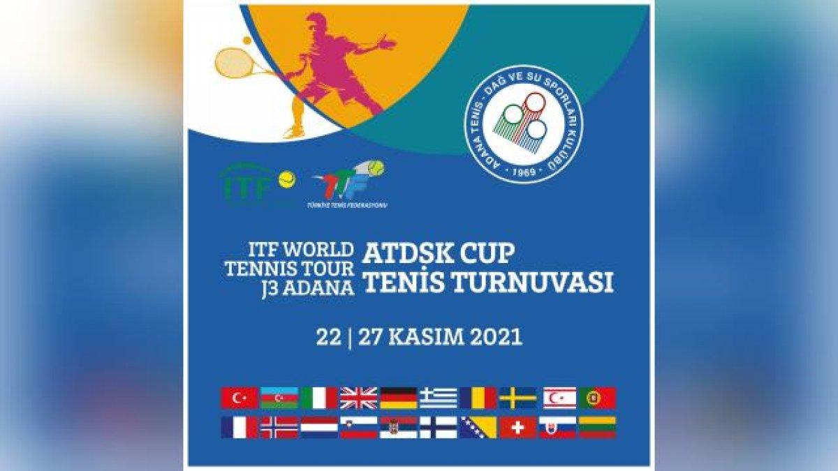 Adana'da uluslararası tenis turnuvası