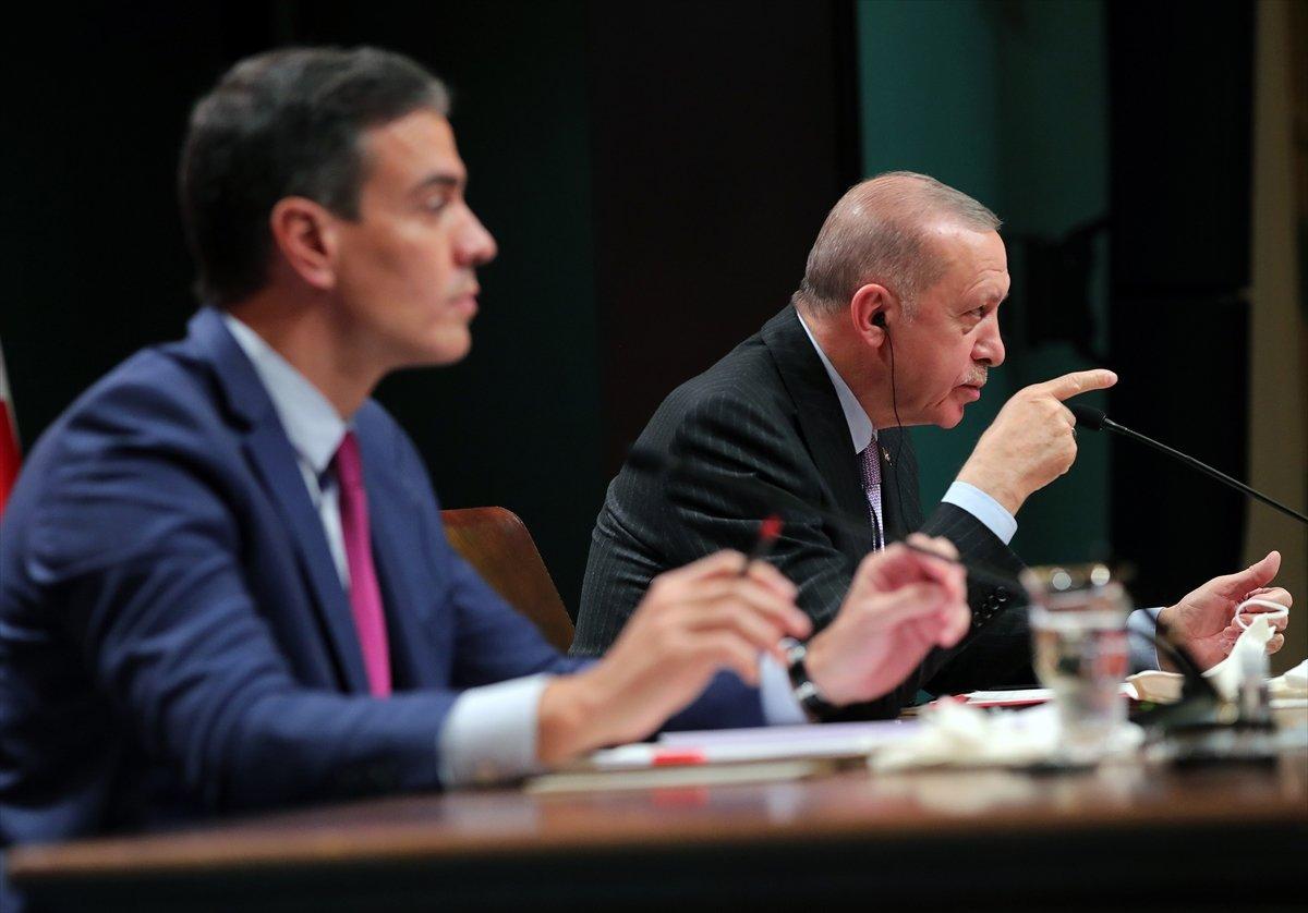 Cumhurbaşkanı Erdoğan'dan İstanbul Sözleşmesi'ni soran gazeteciye cevap