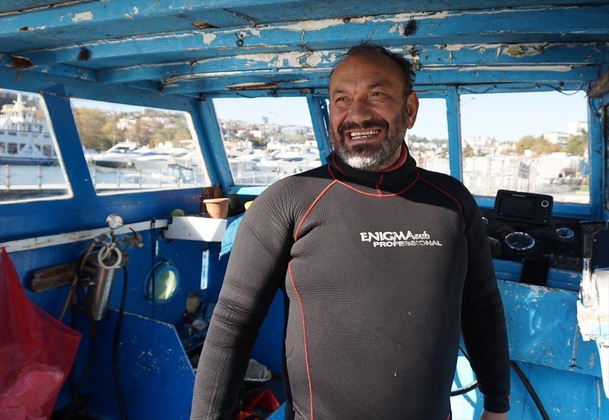 İstanbul Boğazı'nı mesken tutan salyangoz avcısı
