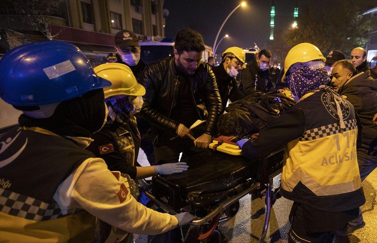 Ankara'da bir apartmanda patlama