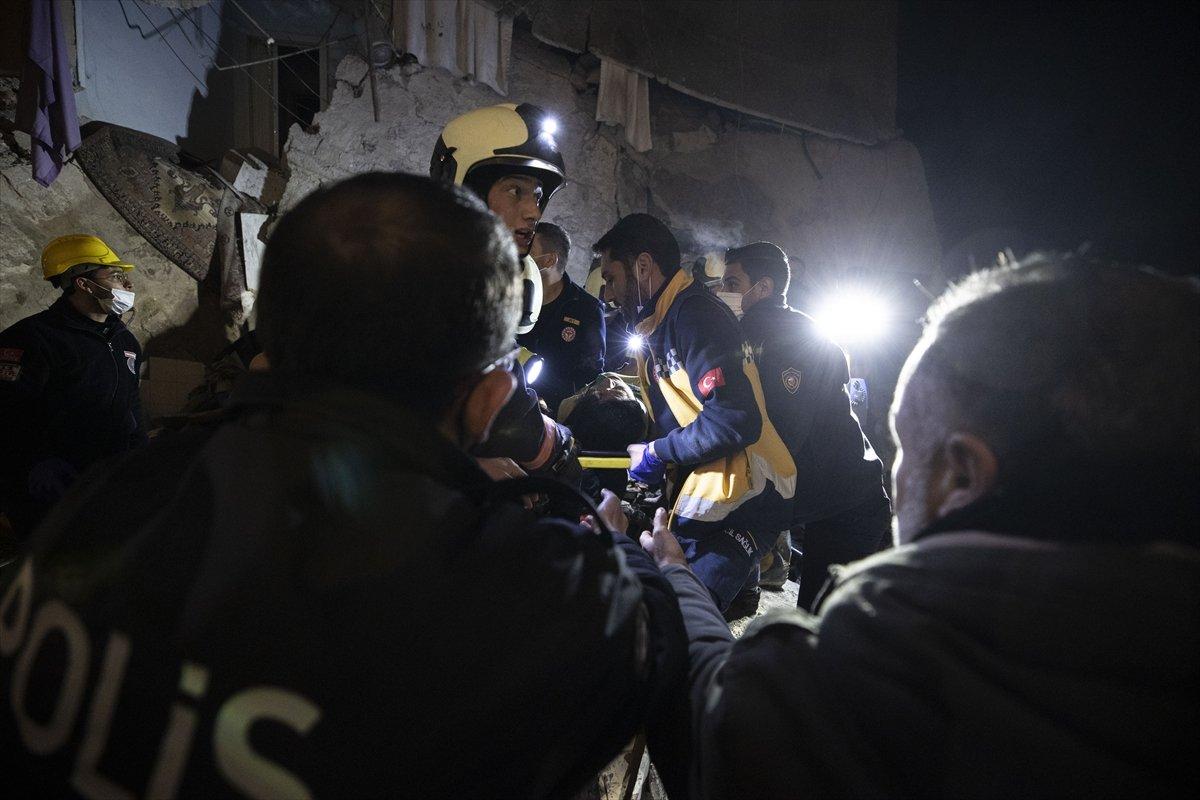 Ankara'da bir apartmanda patlama