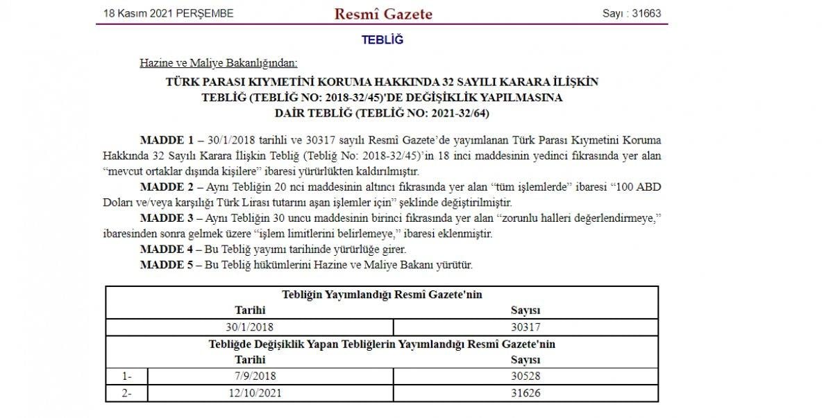 Döviz alıp satarken kimlik göstermek zorunlu mu? Kriter değişti!