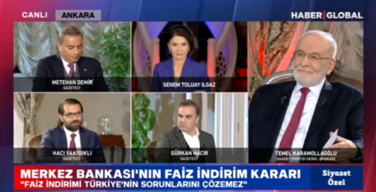 Temel Karamollaoğlu'ndan MB'nin faiz kararına alkol benzetmesi