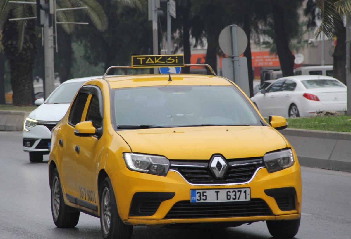 İzmir'de taksi tarifelerine zam