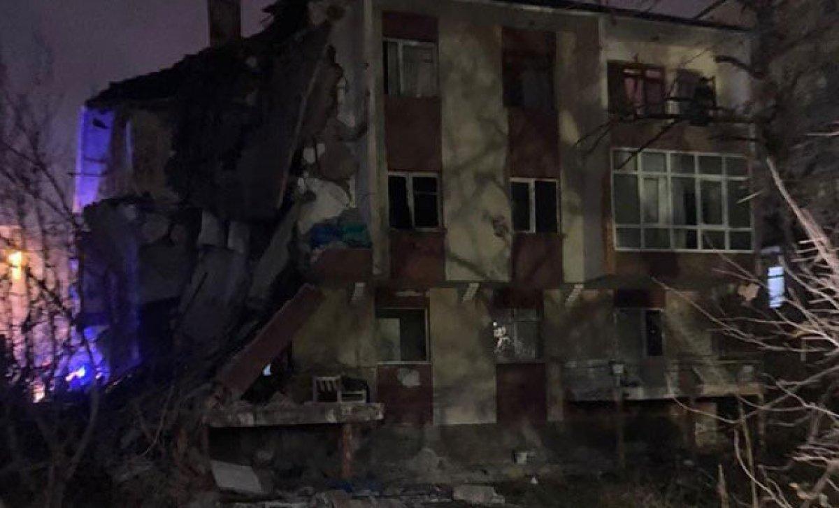 Ankara'da bir apartmanda patlama