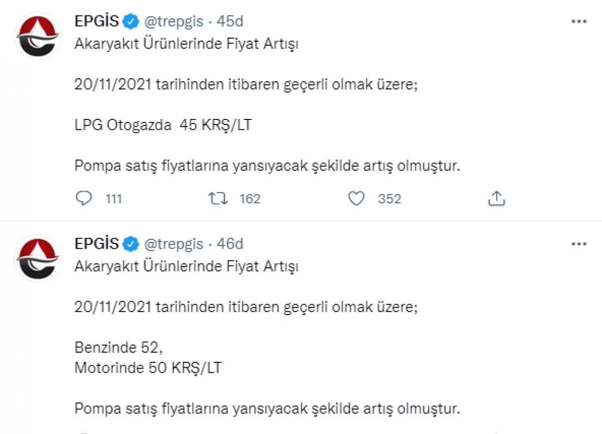 Benzin ve motorine zam mı geldi, ne kadar? Güncel benzin, motorin ve otogaz fiyatları 2021