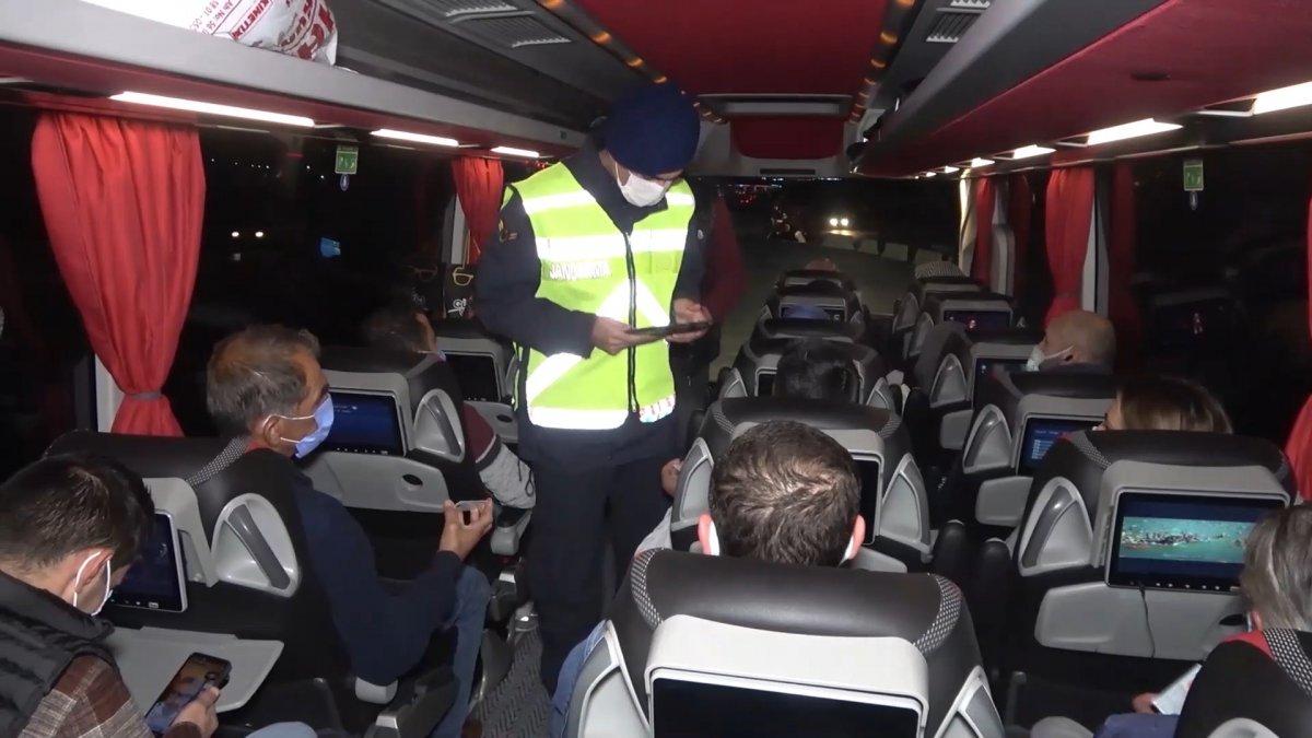 Kırklareli'de ablasının HES kodu ile seyahat etti