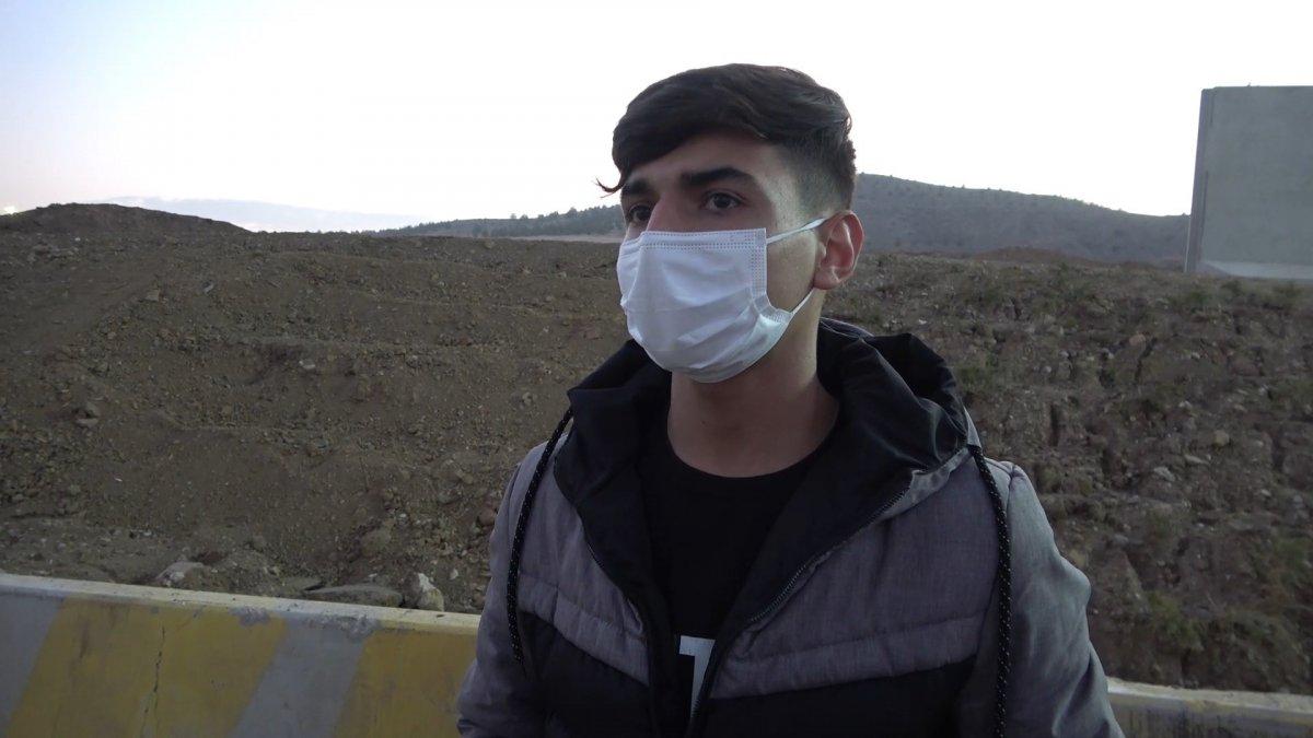 Kırklareli'de ablasının HES kodu ile seyahat etti