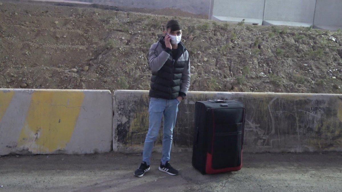 Kırklareli'de ablasının HES kodu ile seyahat etti