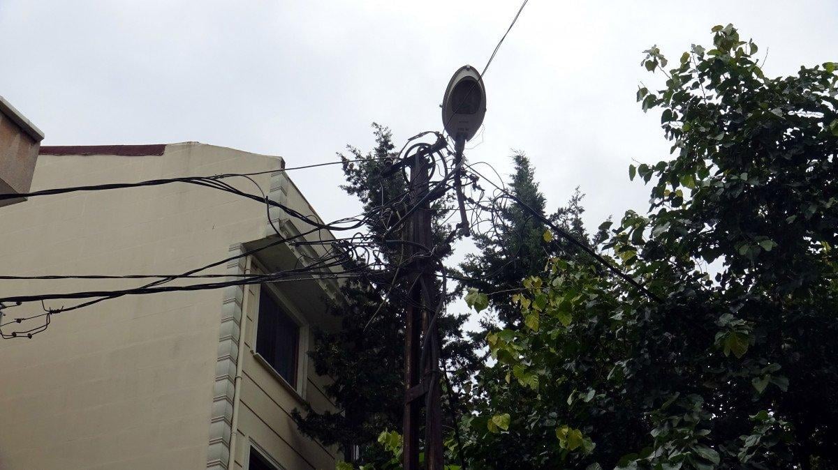 Avcılar'da yüksek gerilim tehlikesi