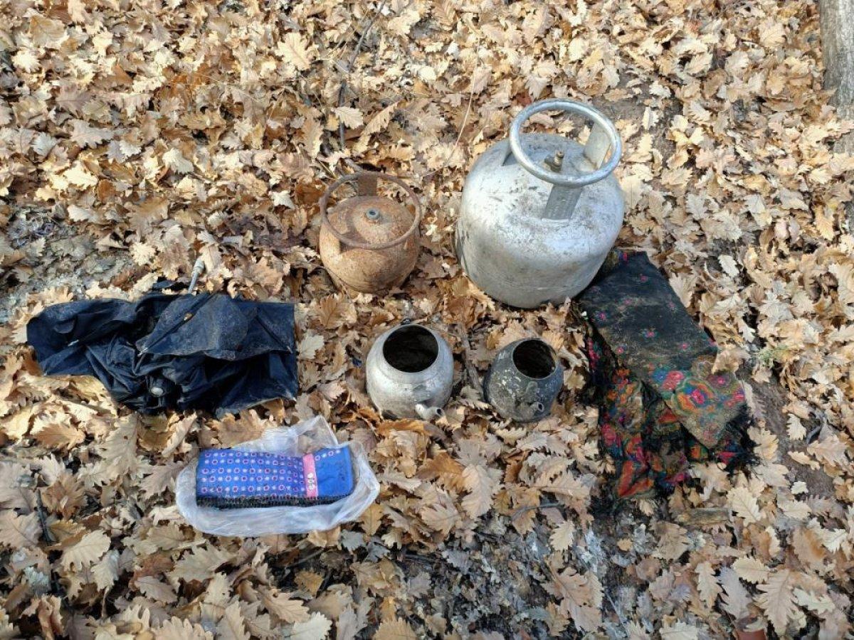 Tunceli’de teröristlere ait 13 sığınak imha edildi