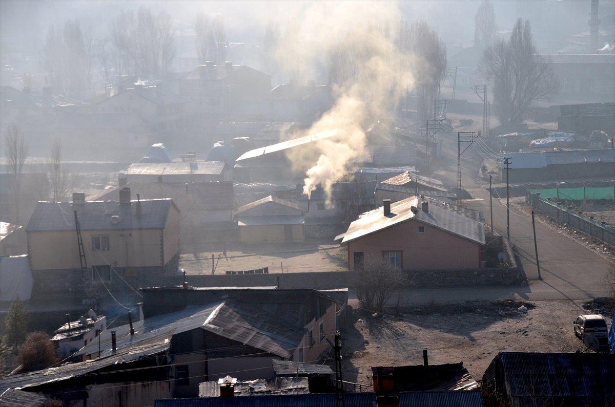 Kars'ta soğuk hava etkili oldu
