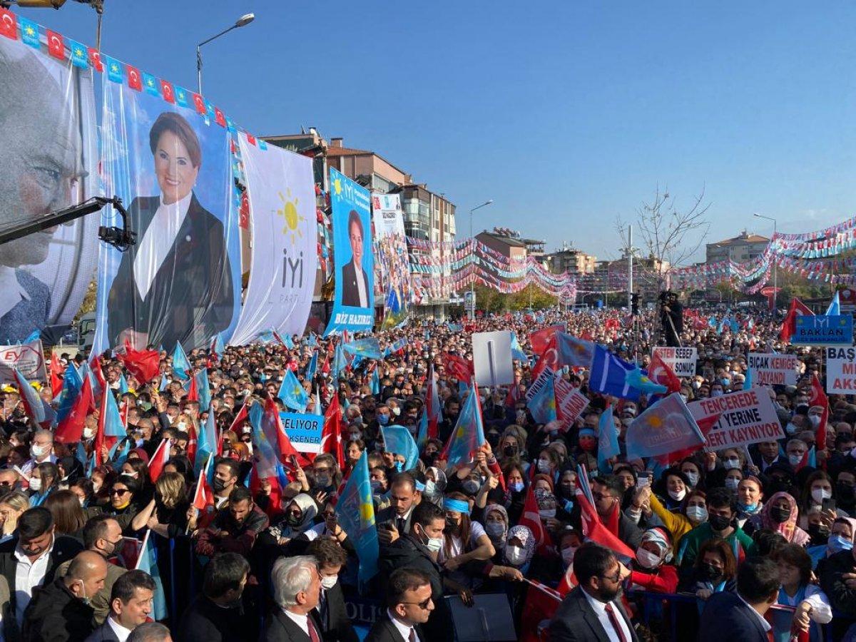Meral Akşener'in Denizli mitingi