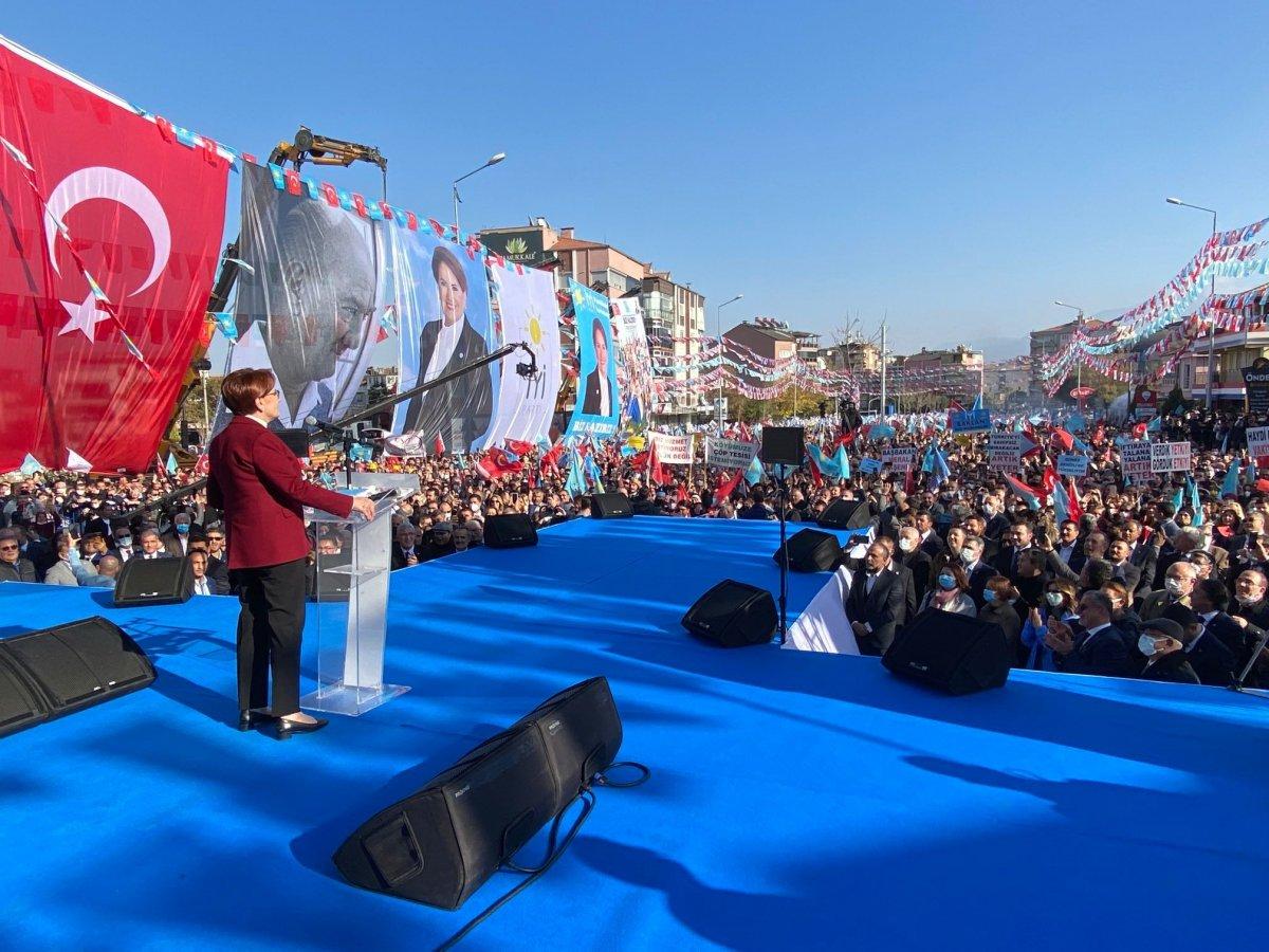 Meral Akşener'in Denizli mitingi