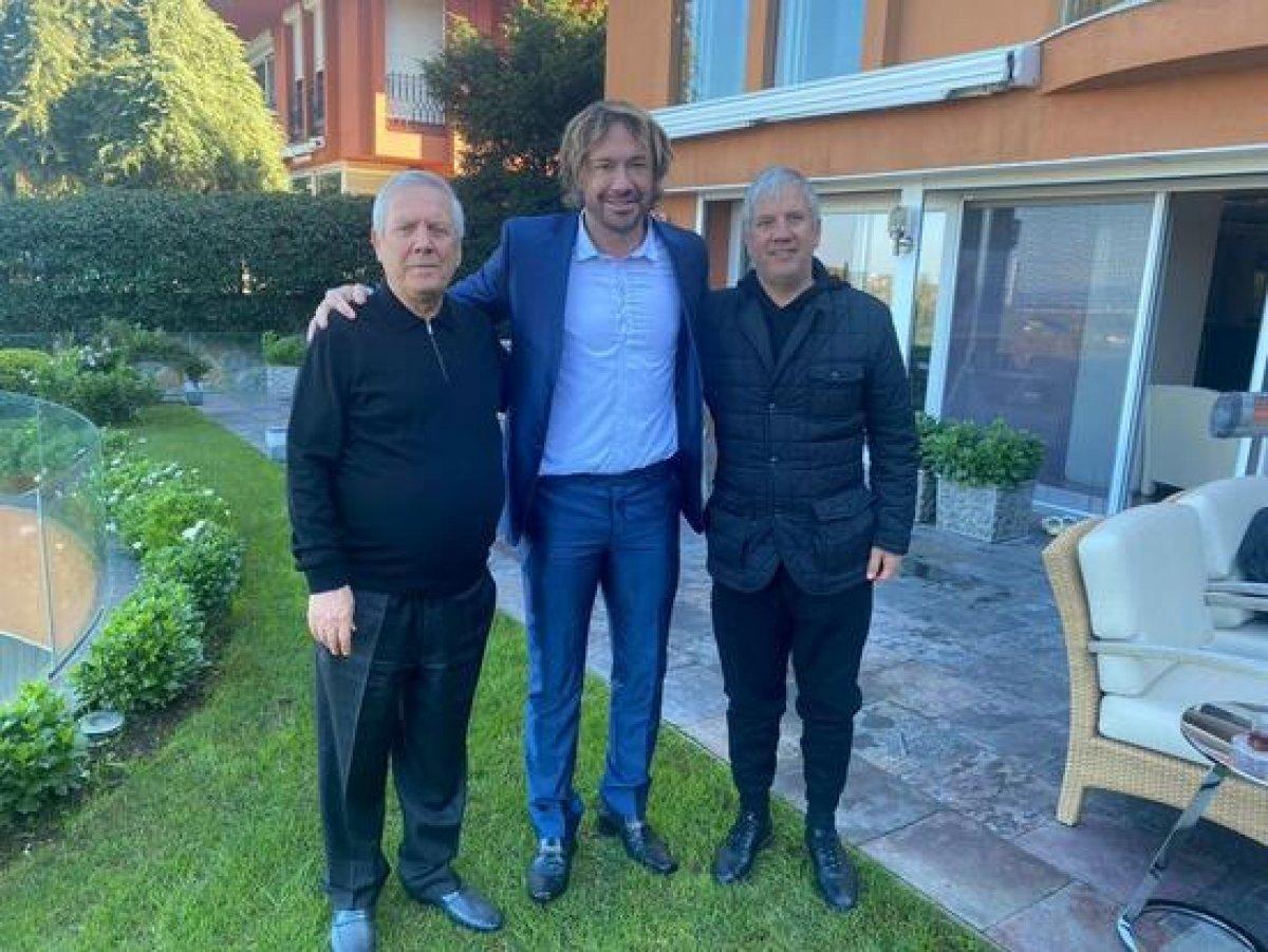 Diego Lugano, Aziz Yıldırım'ı ziyaret etti