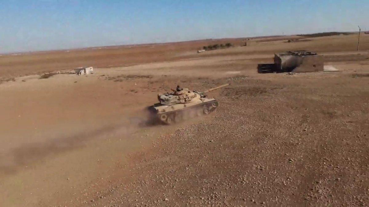 Barış Pınarı bölgesinde görev yapan Ani Müdahale Kuvveti’nin görüntüleri